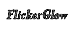 FlickerGlow - logo